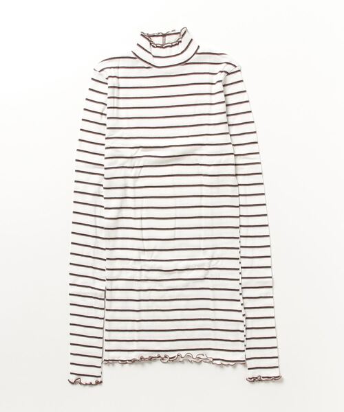 MILLER(ミラー)の「【Robert P. Miller】リブタートルネックトップス RM224-2041※(Tシャツ/カットソー・レディース・グレー/オフホワイト/ブラウン/グリーン/レッド/ネイビー・FREE)」の9枚目の写真