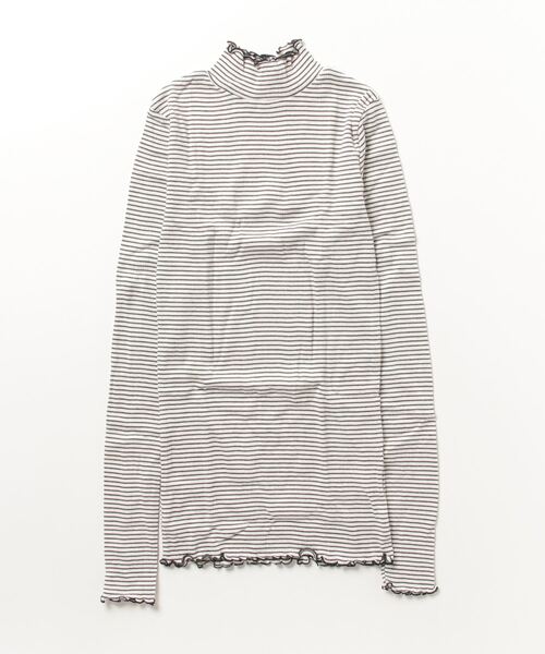 MILLER(ミラー)の「【Robert P. Miller】リブタートルネックトップス RM224-2041※(Tシャツ/カットソー・レディース・グレー/オフホワイト/ブラウン/グリーン/レッド/ネイビー・FREE)」の11枚目の写真