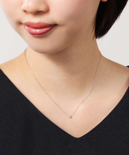 VENDOME AOYAMA(ヴァンドーム青山)の「プラチナ ダイヤモンド セルクル ネックレス(ネックレス・レディース・プラチナム・43cm)」の5枚目の写真