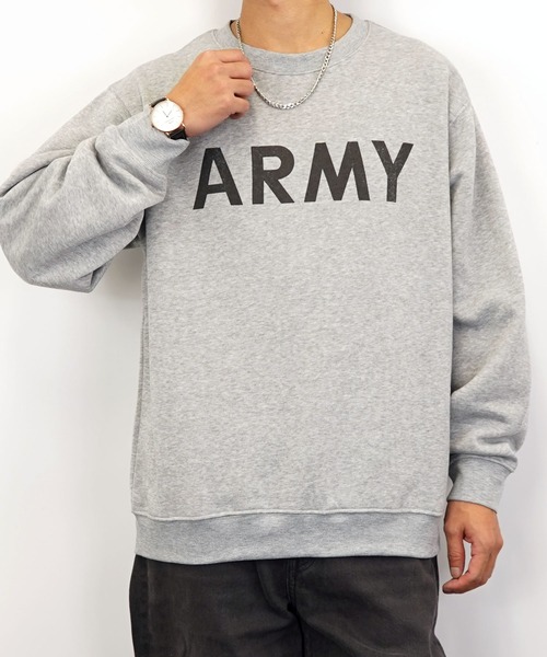 Burner(バーナー)の「【GROOVY STORE】プリントスウェットクルー裏起毛(スウェット・メンズ・バーガンディー/ブルー/ブラック系その他2/ブルー系その他2/グレイッシュベージュ/ホワイト/杢グレー/ネイビー/ブラック系その他3/ブラック/ベージュ/グレー・L/M/LL)」の21枚目の写真