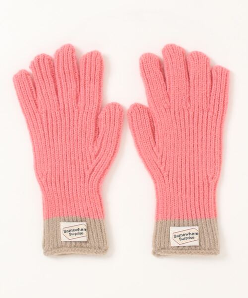 aimoha（アイモハ）の「【aimoha-KIDS-】子供服　リブニットバイカラーグローブ（手袋・キッズ・オフホワイト/グレー/ブルー/チョコ/ピンク系その他/ブラック/グリーン/レッド/ネイビー・FREE）」の18枚目の写真