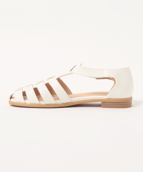 BEAMS HEART(ビームスハート)の「BEAMS HEART / フェイクレザー グルカサンダル(サンダル・レディース・ブラック系その他4/ホワイト系その他5/シルバー/ブラウン・LARGE/MEDIUM/SMALL)」の19枚目の写真