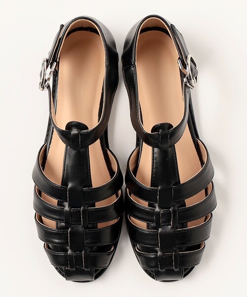 BEAMS HEART(ビームスハート)の「BEAMS HEART / フェイクレザー グルカサンダル(サンダル・レディース・ブラック系その他4/ホワイト系その他5/シルバー/ブラウン・LARGE/MEDIUM/SMALL)」の11枚目の写真