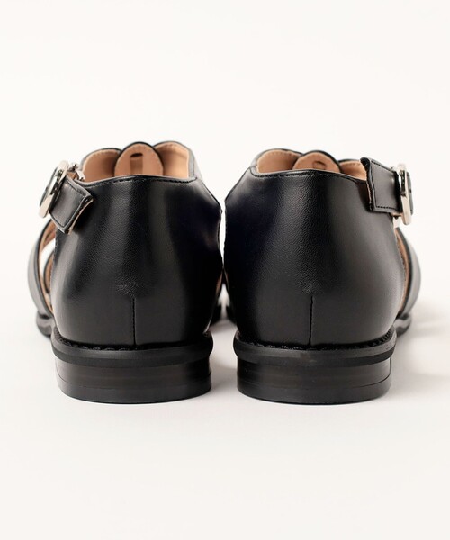 BEAMS HEART(ビームスハート)の「BEAMS HEART / フェイクレザー グルカサンダル(サンダル・レディース・ブラック系その他4/ホワイト系その他5/シルバー/ブラウン・LARGE/MEDIUM/SMALL)」の12枚目の写真