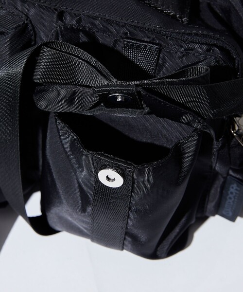 OUTDOOR PRODUCTS(アウトドアプロダクツ)の「OUTDOOR PRODUCTS × Firsthand/アウトドアプロダクツ 別注2ポケットリボンバッグ / ショルダーバッグ / ハンドバッグ(ショルダーバッグ・レディース・ブラック/オリーブ/ベージュ・FREE)」の10枚目の写真
