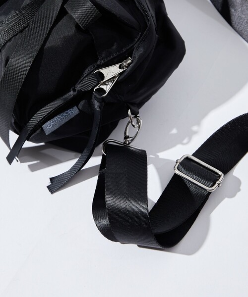 OUTDOOR PRODUCTS(アウトドアプロダクツ)の「OUTDOOR PRODUCTS × Firsthand/アウトドアプロダクツ 別注2ポケットリボンバッグ / ショルダーバッグ / ハンドバッグ(ショルダーバッグ・レディース・ブラック/オリーブ/ベージュ・FREE)」の13枚目の写真