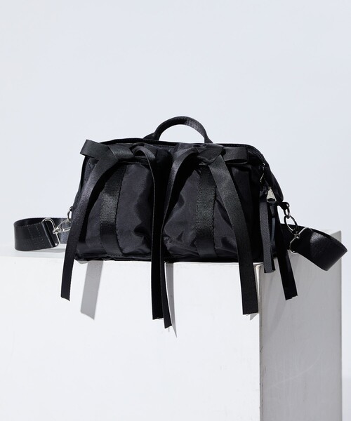 OUTDOOR PRODUCTS(アウトドアプロダクツ)の「OUTDOOR PRODUCTS × Firsthand/アウトドアプロダクツ 別注2ポケットリボンバッグ / ショルダーバッグ / ハンドバッグ(ショルダーバッグ・レディース・ブラック/オリーブ/ベージュ・FREE)」の15枚目の写真