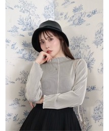 ２WAYプチハイネックメロートップス