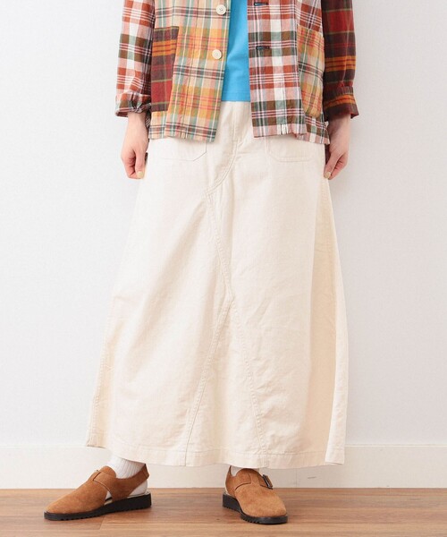 BEAMS BOY(ビームスボーイ)の「BEAMS BOY / US NAVY セーラーパンツ リメイク スカート(スカート・レディース・インディゴブルー/ナチュラル・0/1)」の2枚目の写真