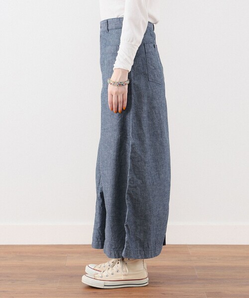 BEAMS BOY(ビームスボーイ)の「BEAMS BOY / US NAVY セーラーパンツ リメイク スカート(スカート・レディース・インディゴブルー/ナチュラル・0/1)」の19枚目の写真