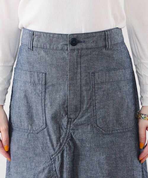 BEAMS BOY(ビームスボーイ)の「BEAMS BOY / US NAVY セーラーパンツ リメイク スカート(スカート・レディース・インディゴブルー/ナチュラル・0/1)」の21枚目の写真