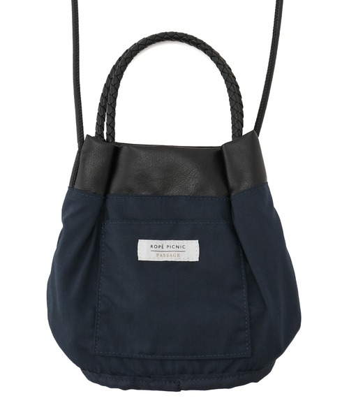 洗えるメッシュハンドルタックミニショルダーバッグ（ショルダーバッグ