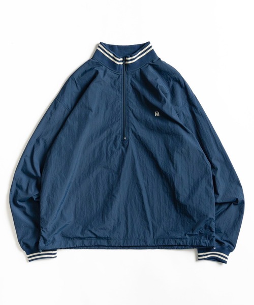 セール】ラインナイロンハーフジップトップス（その他トップス