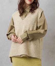 Lull | 【Lull / ルル】ブークレニットベスト(ニット/セーター)