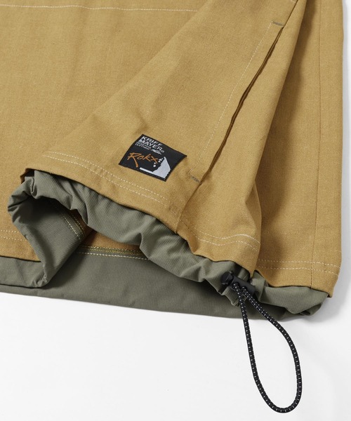 KRIFF MAYER（クリフメイヤー）の「ROKXコラボ布帛Tシャツ（Tシャツ/カットソー・メンズ・ブラック/ナチュラル/イエロー・MEDIUM/LARGE/X-LARGE）」の11枚目の写真