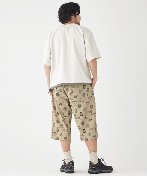 KRIFF MAYER（クリフメイヤー）の「ROKXコラボ布帛Tシャツ（Tシャツ/カットソー・メンズ・ブラック/ナチュラル/イエロー・MEDIUM/LARGE/X-LARGE）」の15枚目の写真