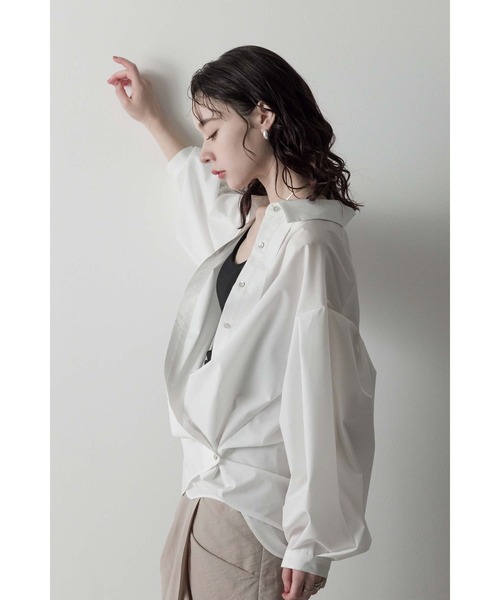 【セール】ピンタックシャツ（シャツ/ブラウス）｜Limue（リミュ）