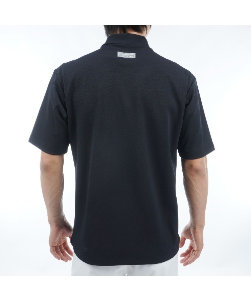Admiral Golf(アドミラル ゴルフ)の「アーチロゴ モックシャツ(Tシャツ/カットソー・メンズ・ホワイト/ブラック/ライム/レンガ/ネイビー・M/L/LL)」の19枚目の写真