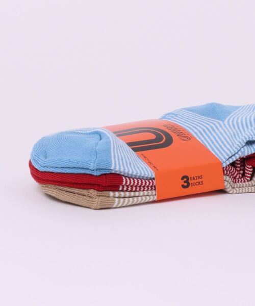 UNIVERSAL OVERALL（ユニバーサルオーバーオール）の「UNIVERSAL OVERALL　ユニバーサルオーバール　レディース 3Pアンクルソックス（ソックス/靴下・レディース・その他2/その他3/その他4/その他7/その他9/その他6/その他5/その他11/その他8/その他10・23-25/23-25cm）」の20枚目の写真