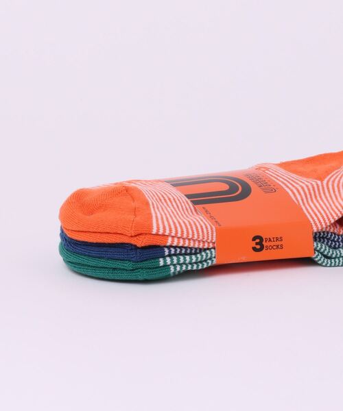 UNIVERSAL OVERALL（ユニバーサルオーバーオール）の「UNIVERSAL OVERALL　ユニバーサルオーバール　レディース 3Pアンクルソックス（ソックス/靴下・レディース・その他2/その他3/その他4/その他7/その他9/その他6/その他5/その他11/その他8/その他10・23-25/23-25cm）」の21枚目の写真