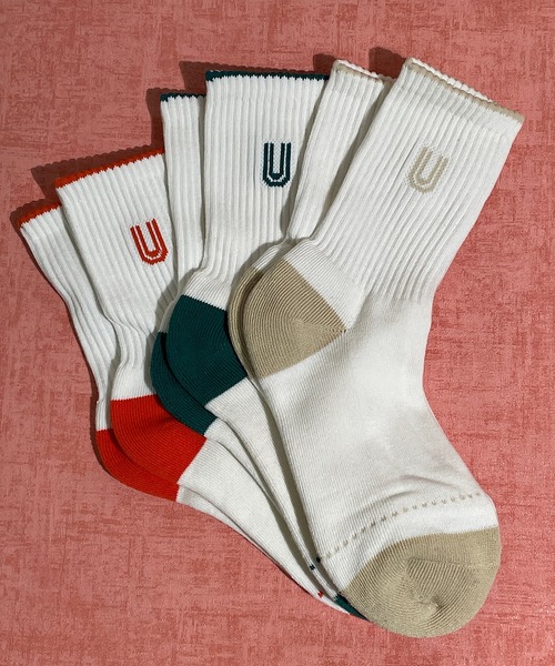 UNIVERSAL OVERALL（ユニバーサルオーバーオール）の「UNIVERSAL OVERALL　ユニバーサルオーバール　レディース 3Pアンクルソックス（ソックス/靴下・レディース・その他2/その他3/その他4/その他7/その他9/その他6/その他5/その他11/その他8/その他10・23-25/23-25cm）」の2枚目の写真