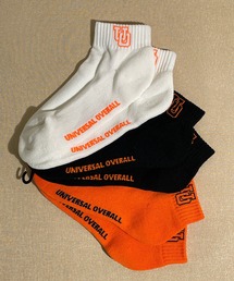UNIVERSAL OVERALL　ユニバーサルオーバール　レディース 3Pアンクルソックス