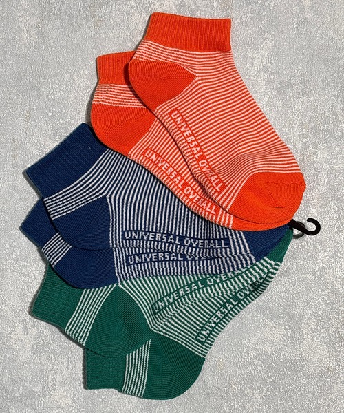 UNIVERSAL OVERALL（ユニバーサルオーバーオール）の「UNIVERSAL OVERALL　ユニバーサルオーバール　レディース 3Pアンクルソックス（ソックス/靴下・レディース・その他2/その他3/その他4/その他7/その他9/その他6/その他5/その他11/その他8/その他10・23-25/23-25cm）」の7枚目の写真