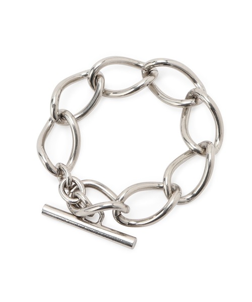 JUNRED（ジュンレッド）の「【追加】ital. from JUNRed / big chain bracelet（ブレスレット・メンズ・シルバー・FREE）」の4枚目の写真