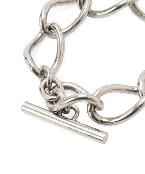 JUNRED（ジュンレッド）の「【追加】ital. from JUNRed / big chain bracelet（ブレスレット・メンズ・シルバー・FREE）」の13枚目の写真