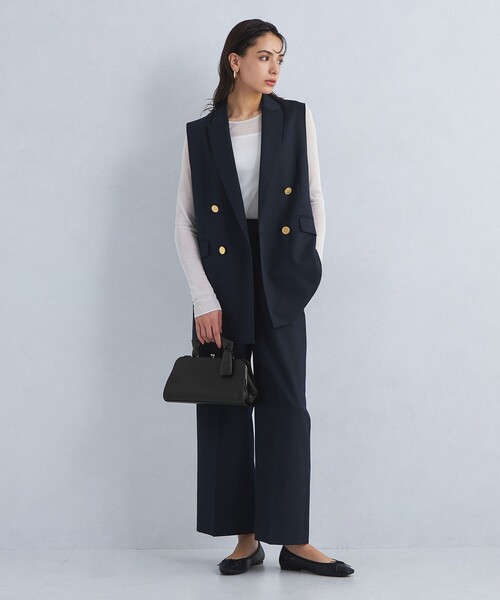 green label relaxing（グリーンレーベルリラクシング）の「2WAYクラッチ バッグ（ショルダーバッグ・レディース・ブラック/ベージュ・FREE）」の6枚目の写真