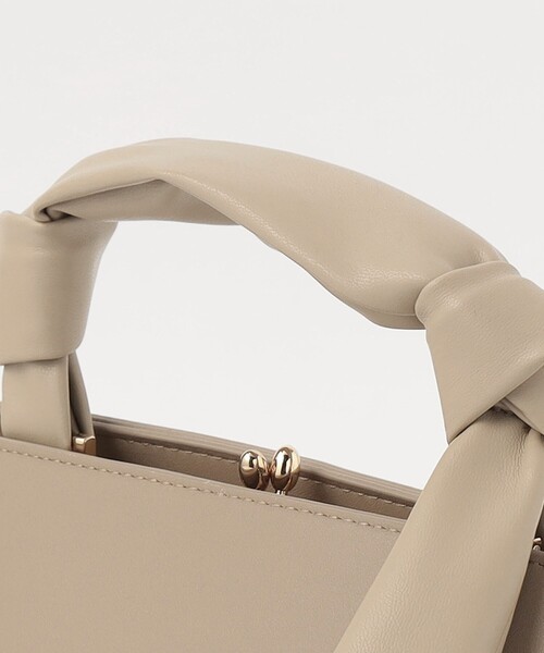 green label relaxing（グリーンレーベルリラクシング）の「2WAYクラッチ バッグ（ショルダーバッグ・レディース・ブラック/ベージュ・FREE）」の12枚目の写真