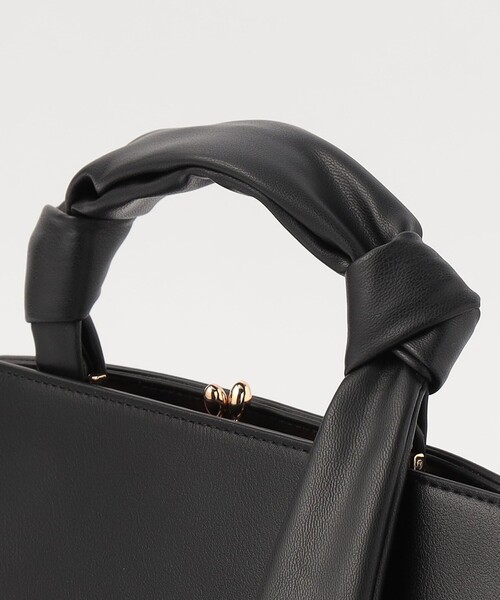 green label relaxing（グリーンレーベルリラクシング）の「2WAYクラッチ バッグ（ショルダーバッグ・レディース・ブラック/ベージュ・FREE）」の20枚目の写真