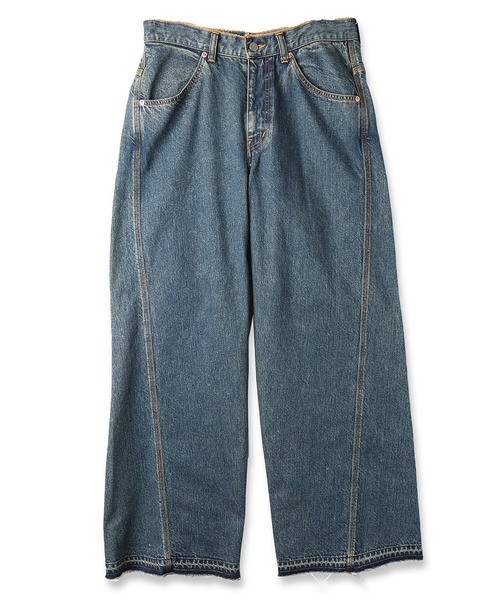 JIEDA（ジエダ）の「USED 3D WORK DENIM（デニムパンツ）」 - WEAR