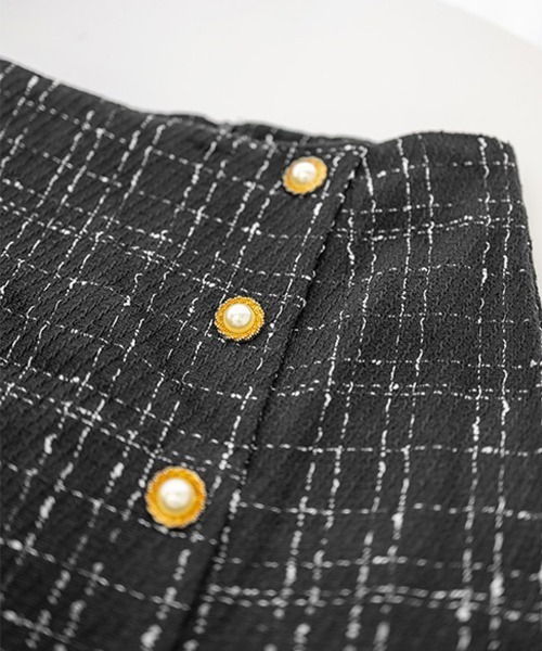 Miniministore(ミニミニストア)の「ツイード風スカート 韓国ミニスカート美脚(スカート・レディース・ブラック・S/M/L/XL)」の21枚目の写真