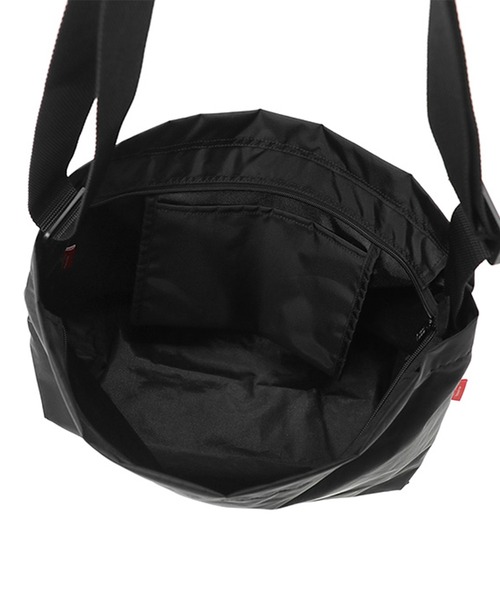 Manhattan Portage（マンハッタンポーテージ）の「Clearview Shoulder Bag 420D Nylon（ショルダーバッグ・メンズ・ブラック・MEDIUM）」の6枚目の写真
