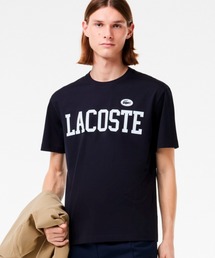 LACOSTE | オーガニックコットン カレッジプリント 半袖Tシャツ(Tシャツ/カットソー)