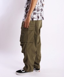 ナチュラルストレッチ カーゴパンツ