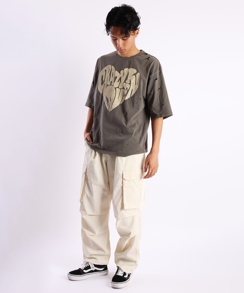 WESTSEA（ウエストシー）の「ナチュラルストレッチ カーゴパンツ（カーゴパンツ・メンズ・ブラック/カーキ/ホワイト/グリーン/ロイヤルブルー・M/L/XL）」の9枚目の写真