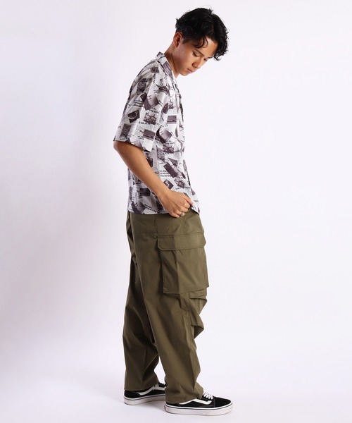 WESTSEA（ウエストシー）の「ナチュラルストレッチ カーゴパンツ（カーゴパンツ・メンズ・ブラック/カーキ/ホワイト/グリーン/ロイヤルブルー・M/L/XL）」の21枚目の写真