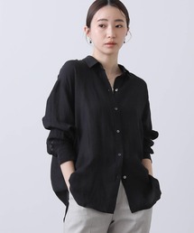 シアーリネンシャツ