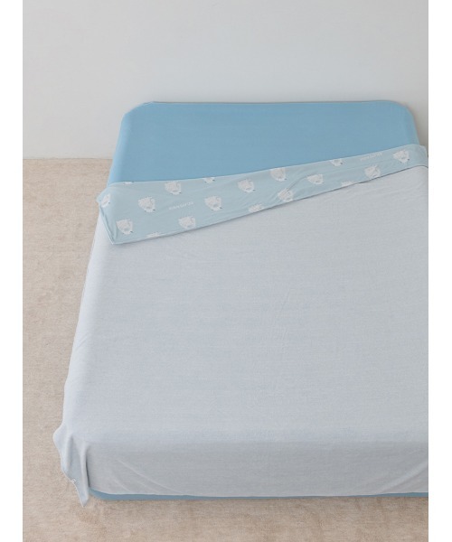 接触冷感ブランケット/モンスターライトケット/寝具/BLU/PSGG242832 gelato pique Sleep（ジェラートピケスリープ）の「【Sleep