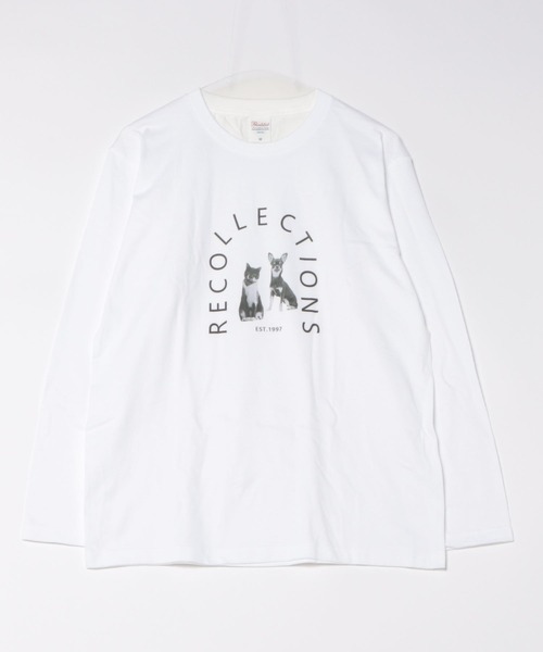 cuorequal（クオレコール）の「アーチロゴロングTシャツ（Tシャツ/カットソー・レディース・ホワイト・MEDIUM/LARGE）」の13枚目の写真
