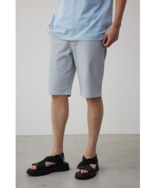 AZUL by moussy（アズールバイマウジー）の「イージーアクションショートパンツ（スウェットパンツ・メンズ・ブラック/杢グレー・LARGE/MEDIUM）」の13枚目の写真