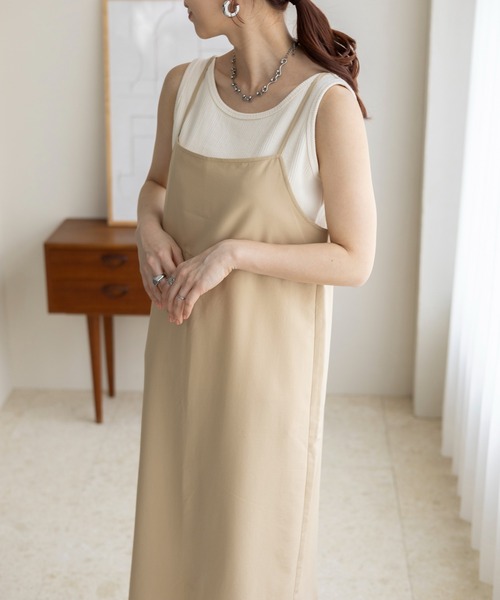 LEPSIM（レプシィム）の「アソート2WAYリブタンク　987480（タンクトップ・レディース・ブラック系その他/チャコールグレー/ブルー/アイボリー/ブルー系その他/グリーン・LARGE/MEDIUM）」の7枚目の写真