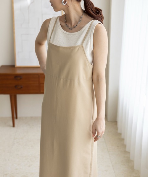 LEPSIM（レプシィム）の「アソート2WAYリブタンク　987480（タンクトップ・レディース・ブラック系その他/チャコールグレー/ブルー/アイボリー/ブルー系その他/グリーン・LARGE/MEDIUM）」の8枚目の写真