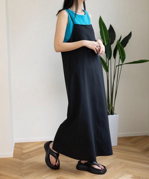 LEPSIM（レプシィム）の「アソート2WAYリブタンク　987480（タンクトップ・レディース・ブラック系その他/チャコールグレー/ブルー/アイボリー/ブルー系その他/グリーン・LARGE/MEDIUM）」の21枚目の写真