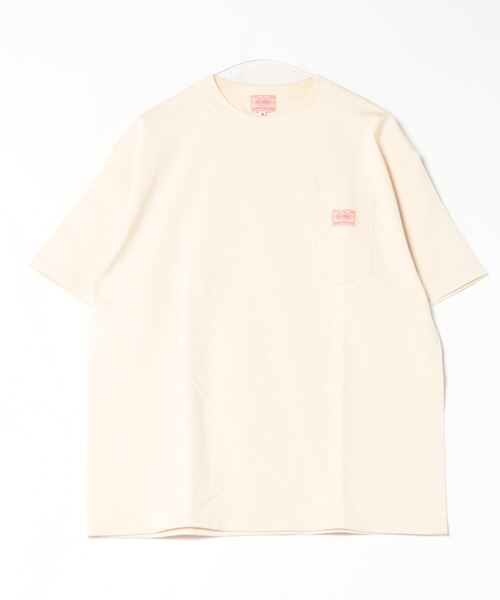 BIG MIKE(ビッグマイク)の「BIG MIKE ビッグマイク/ 9.1OZ HEAVY WIDE SUNGLASSES POCKET SS TEE サングラスポケット半袖Tシャツ /// 102328520(Tシャツ/カットソー・メンズ・ネイビー/サンドベージュ/ホワイト/オリーブ/ブラック/グレイッシュブルー/ナチュラル/グレー/ダークブルー・MEDIUM/LARGE/X-LARGE)」の5枚目の写真