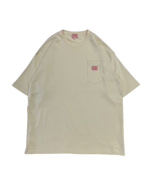 BIG MIKE(ビッグマイク)の「BIG MIKE ビッグマイク/ 9.1OZ HEAVY WIDE SUNGLASSES POCKET SS TEE サングラスポケット半袖Tシャツ /// 102328520(Tシャツ/カットソー・メンズ・ネイビー/サンドベージュ/ホワイト/オリーブ/ブラック/グレイッシュブルー/ナチュラル/グレー/ダークブルー・MEDIUM/LARGE/X-LARGE)」の21枚目の写真