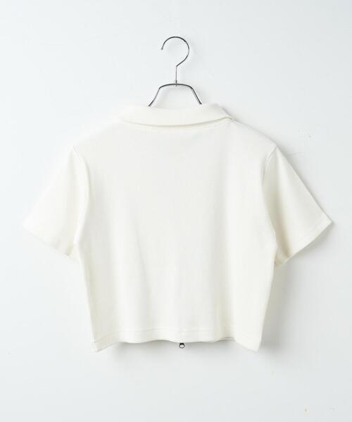 WEGO（ウィゴー）の「WEGO/ダブルジップトップス（Tシャツ/カットソー・レディース・ブラック/ホワイト/スミクロ/ライム/ブラウン・FREE）」の21枚目の写真