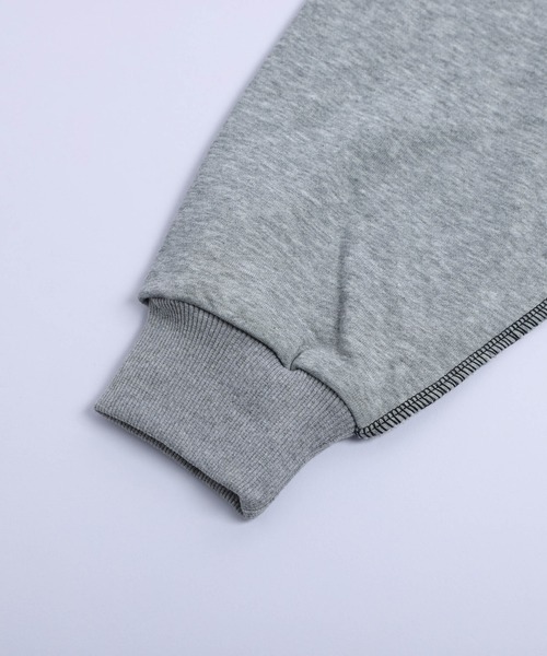 Lajour（ラジュール）の「[日本製]ハート刺繍配色ステッチスウェット（スウェット・レディース・オートミール/グレー/ブラック・フリー）」の14枚目の写真